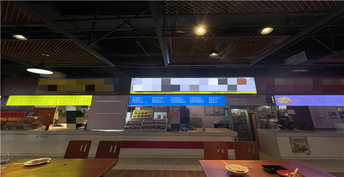 开发区鸿泰千百惠快餐档口转让X9019